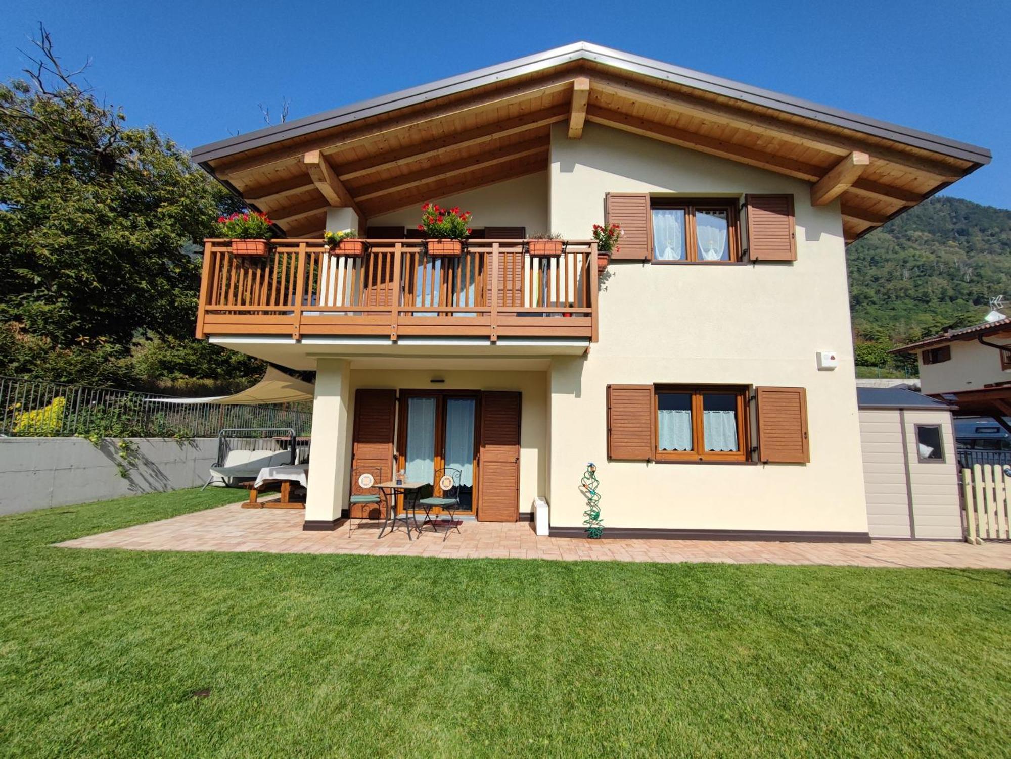 Ferienwohnung Il Riccio Del Castagno Novaledo Exterior foto