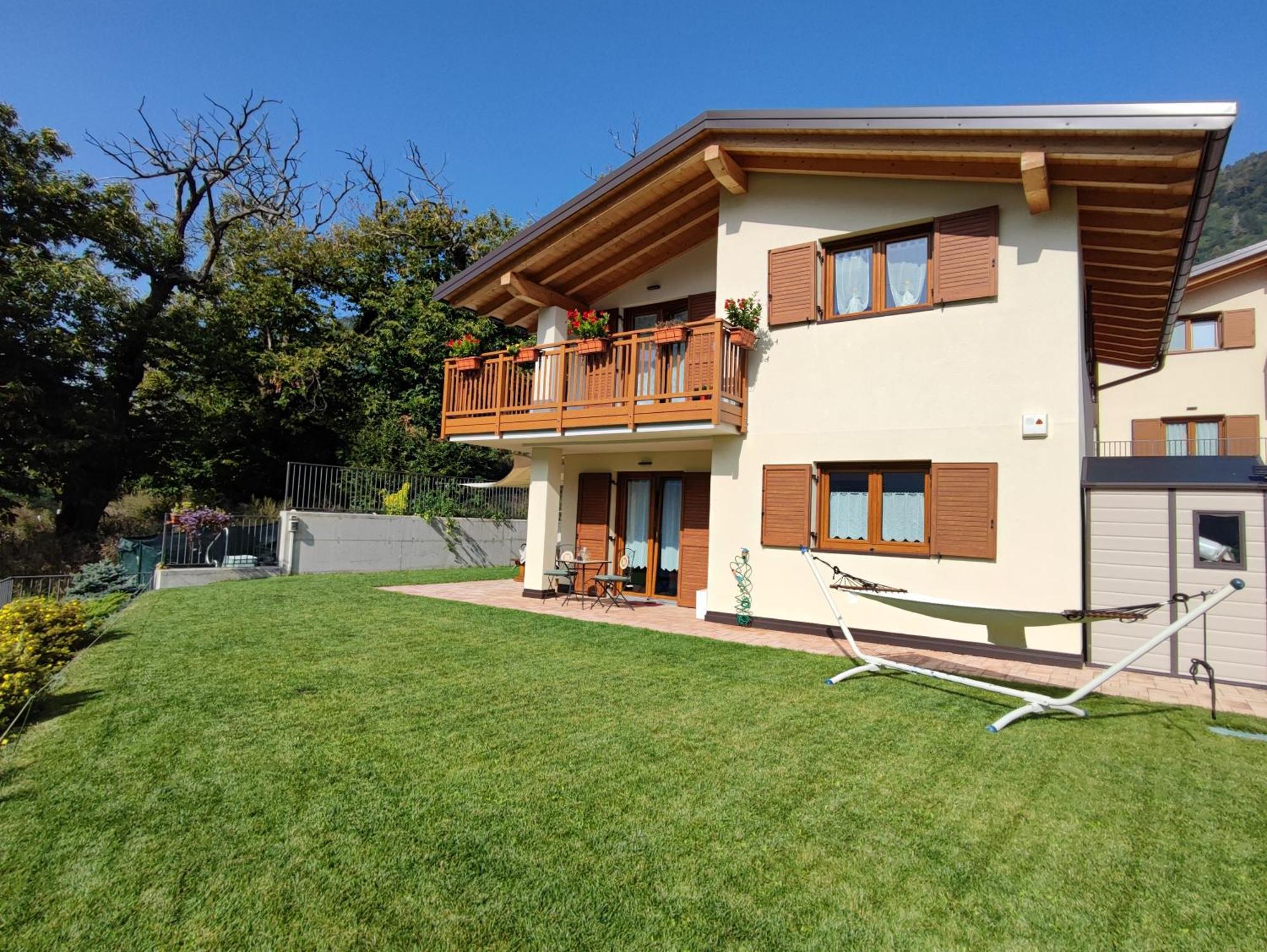 Ferienwohnung Il Riccio Del Castagno Novaledo Exterior foto